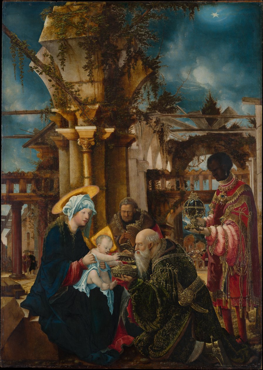 Klanění mudrců od Albrecht Altdorfer