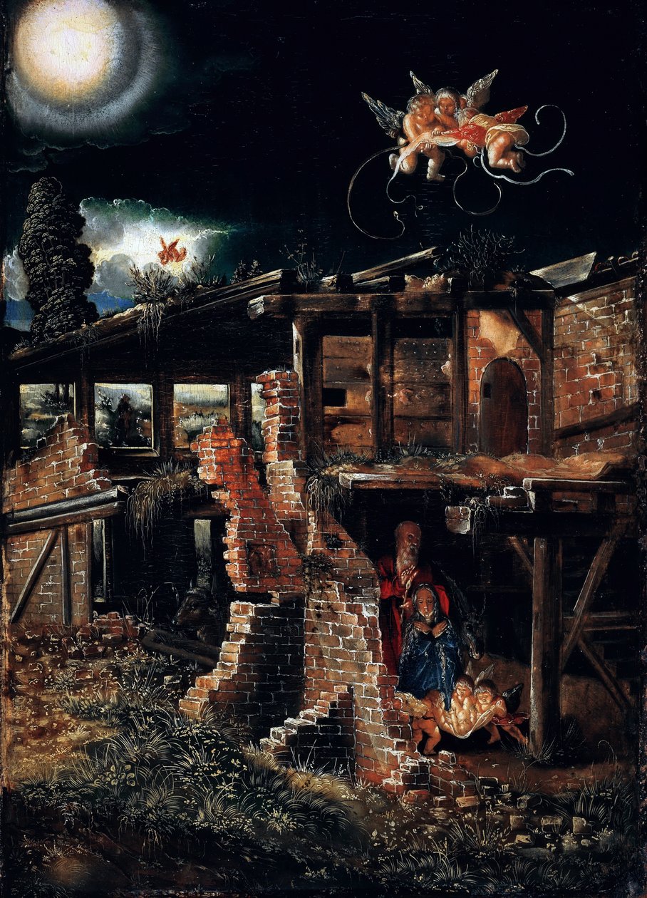 Narození Krista od Albrecht Altdorfer