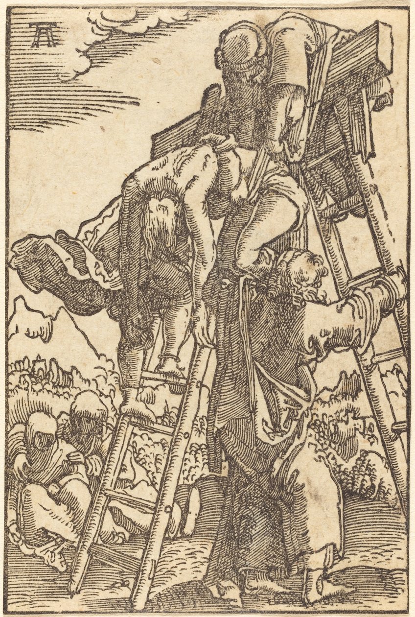 Sestup z kříže od Albrecht Altdorfer