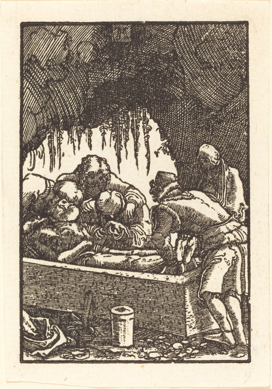 Pohřeb od Albrecht Altdorfer
