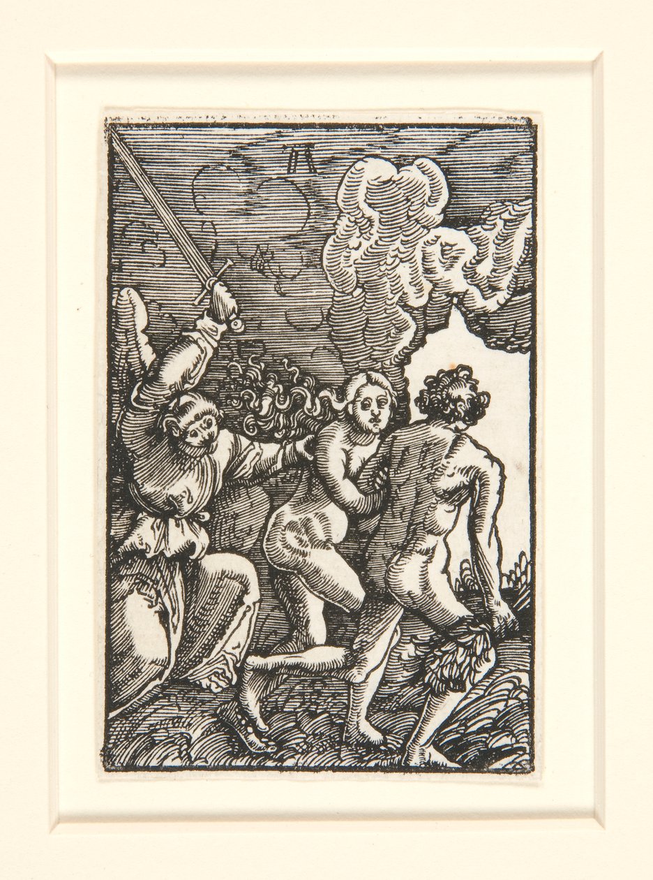 Vyhnání z ráje, z Pádu a vykoupení člověka od Albrecht Altdorfer
