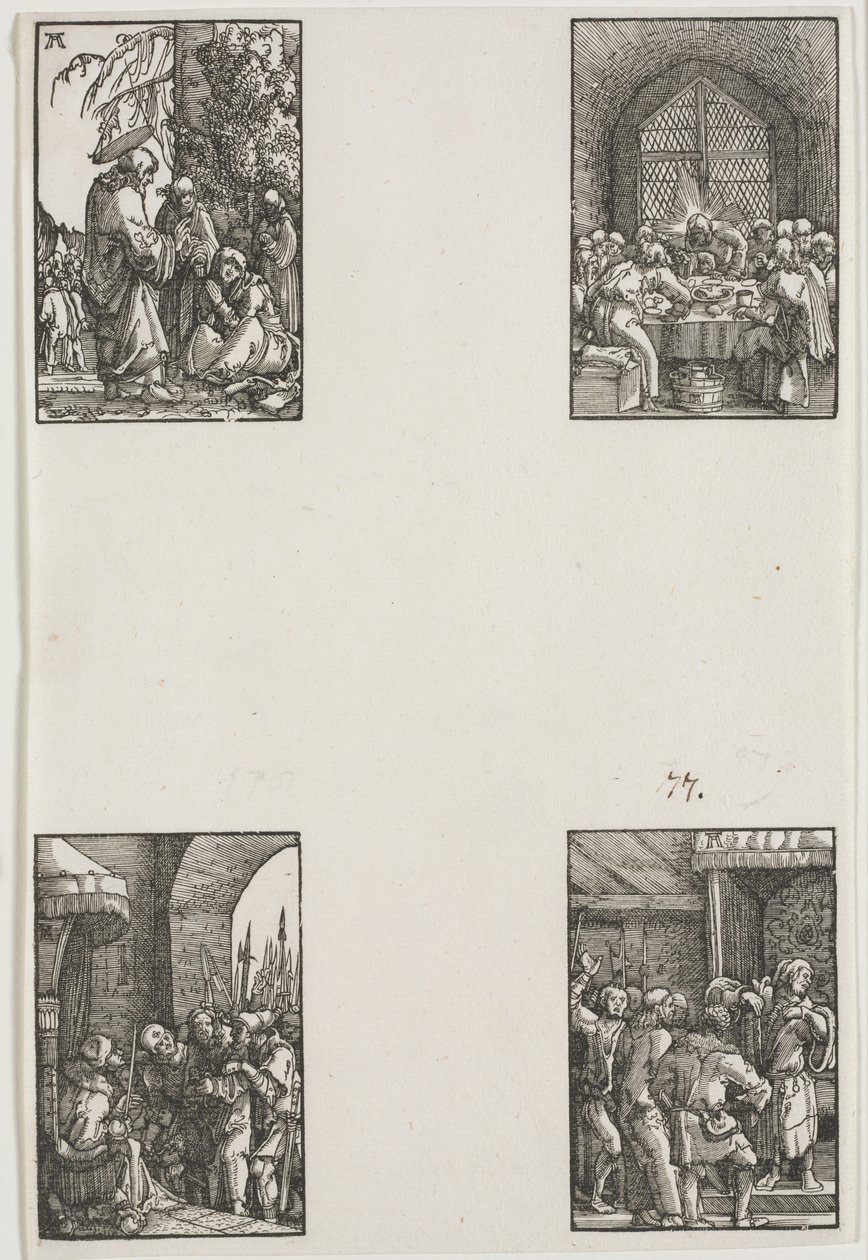 Pád a vykoupení člověka od Albrecht Altdorfer