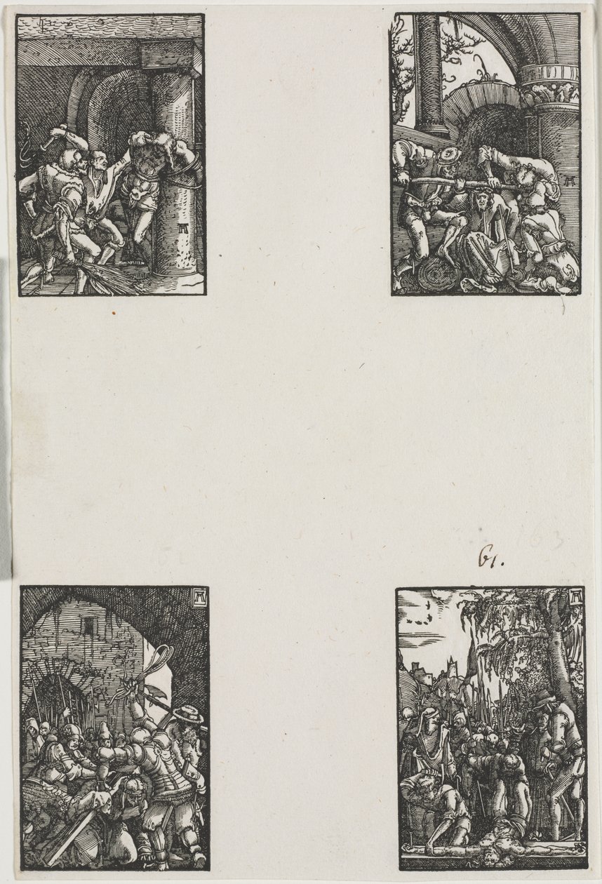 Pád a vykoupení člověka od Albrecht Altdorfer