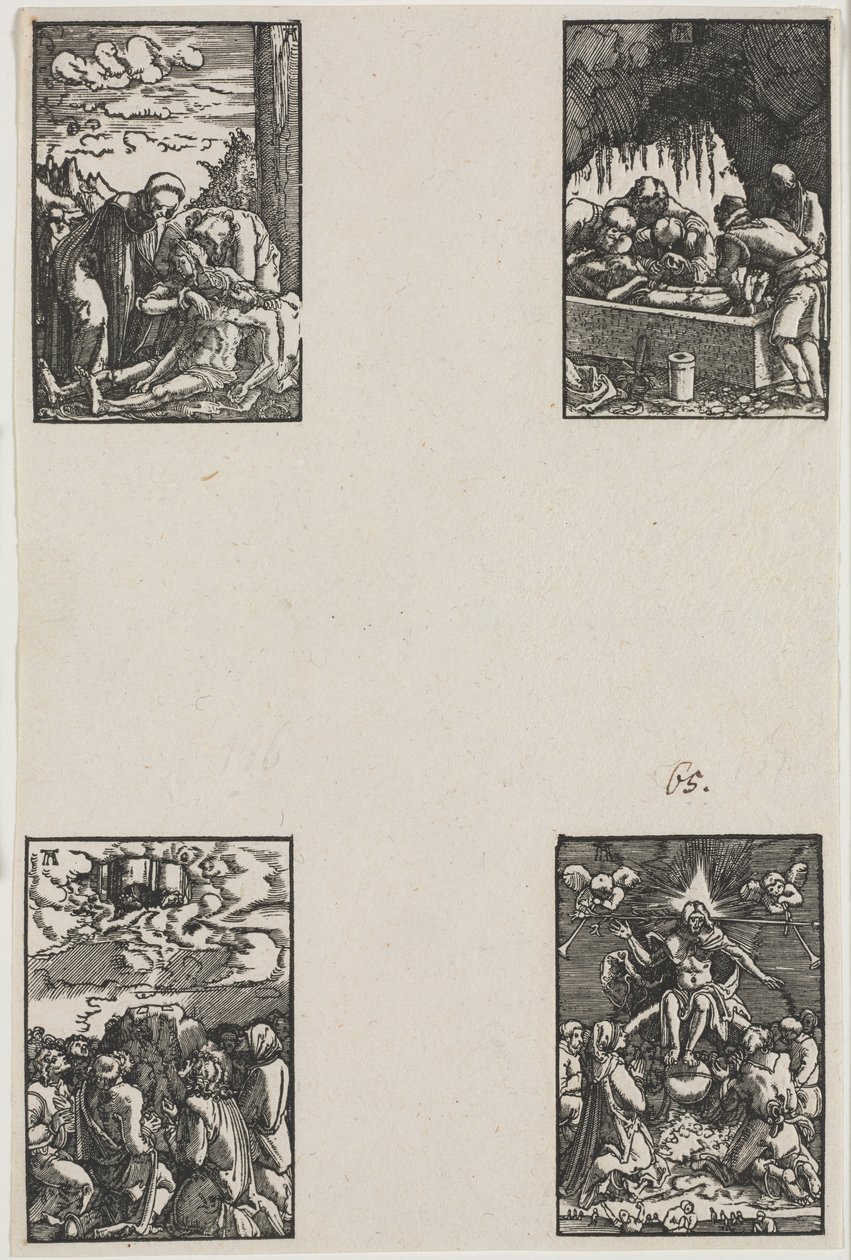 Pád a vykoupení člověka od Albrecht Altdorfer