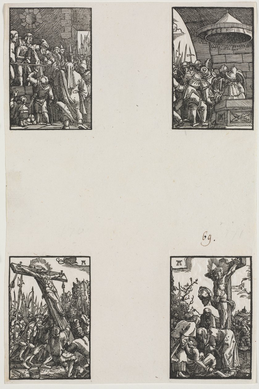 Pád a vykoupení člověka od Albrecht Altdorfer