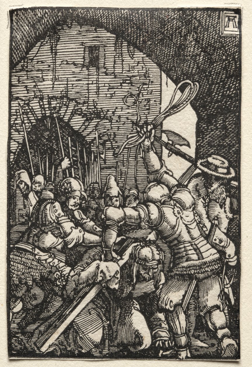 Pád a vykoupení člověka: Kristus nesoucí kříž, c. 1515. od Albrecht Altdorfer