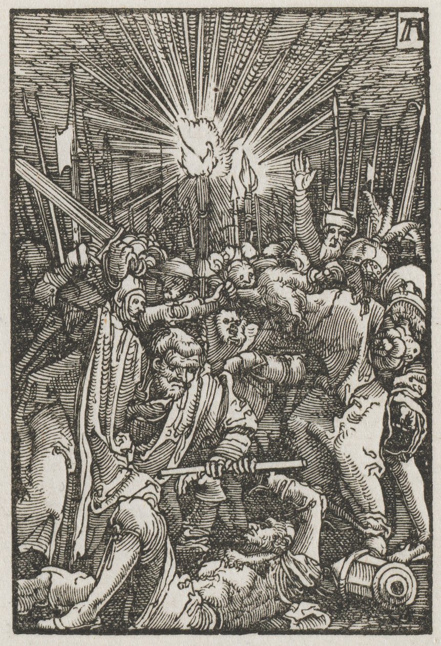 Pád a vykoupení člověka: Kristus zajatý od Albrecht Altdorfer