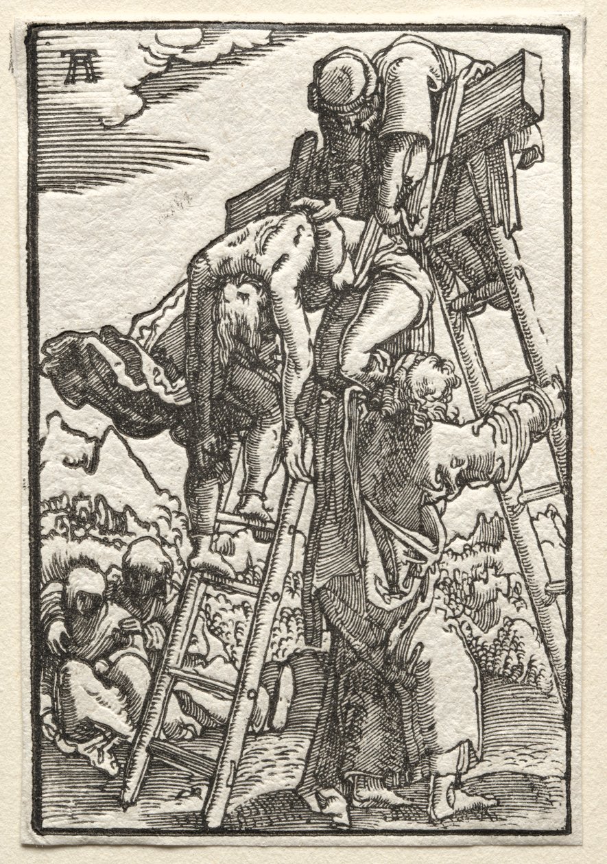 Pád a vykoupení člověka: Sestup z kříže, c. 1515. od Albrecht Altdorfer