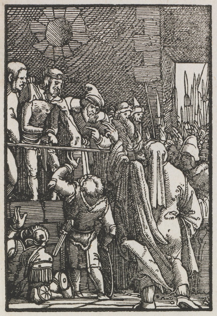 Pád a vykoupení člověka: Ecco Homo, c. 1515. od Albrecht Altdorfer
