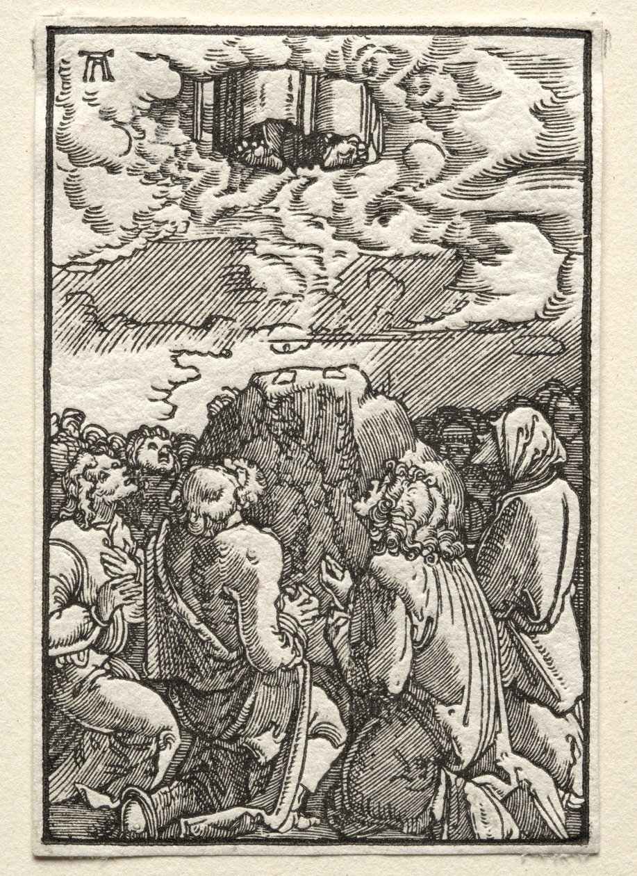 Pád a vykoupení člověka: Nanebevstoupení, c. 1515. od Albrecht Altdorfer