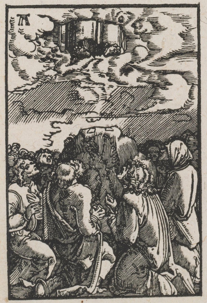 Pád a vykoupení člověka: Nanebevstoupení, c. 1515. od Albrecht Altdorfer