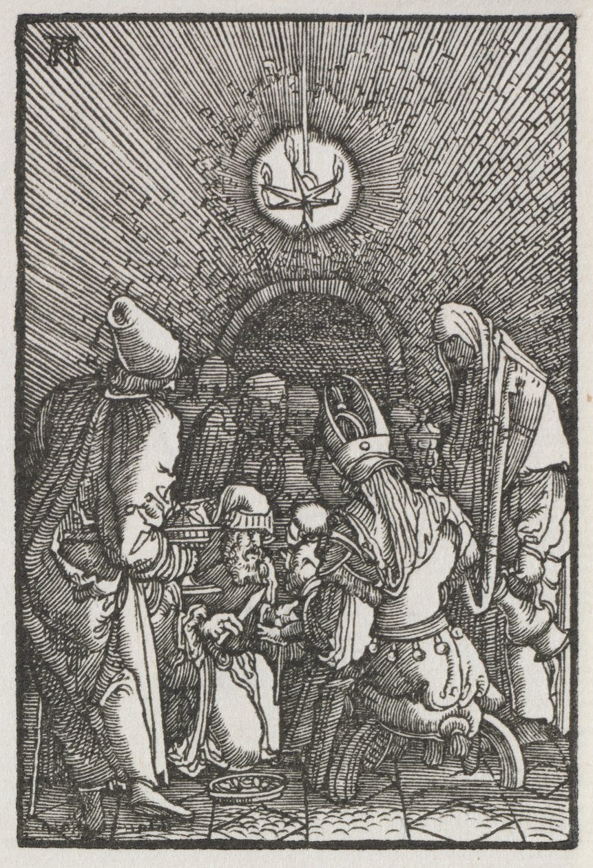 Pád a vykoupení člověka: Obřízka od Albrecht Altdorfer