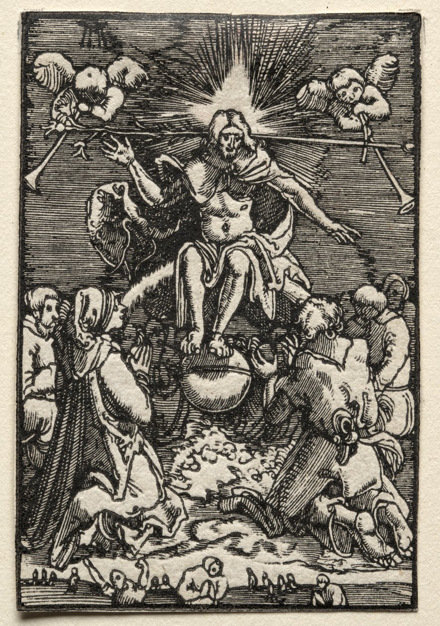 Pád a vykoupení člověka: Poslední soud, c. 1515. od Albrecht Altdorfer