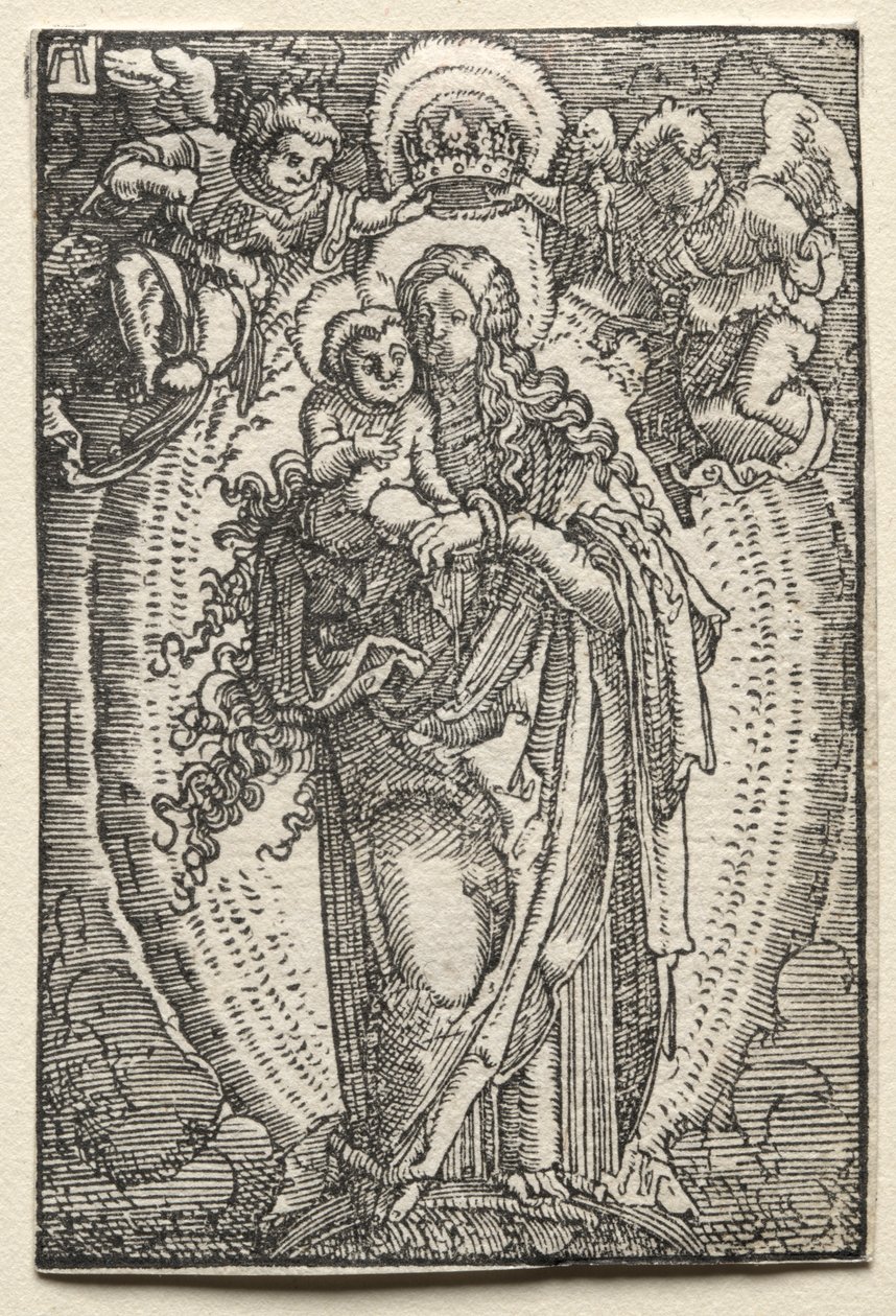 Pád a vykoupení člověka: Panna jako královna nebes, c. 1515. od Albrecht Altdorfer