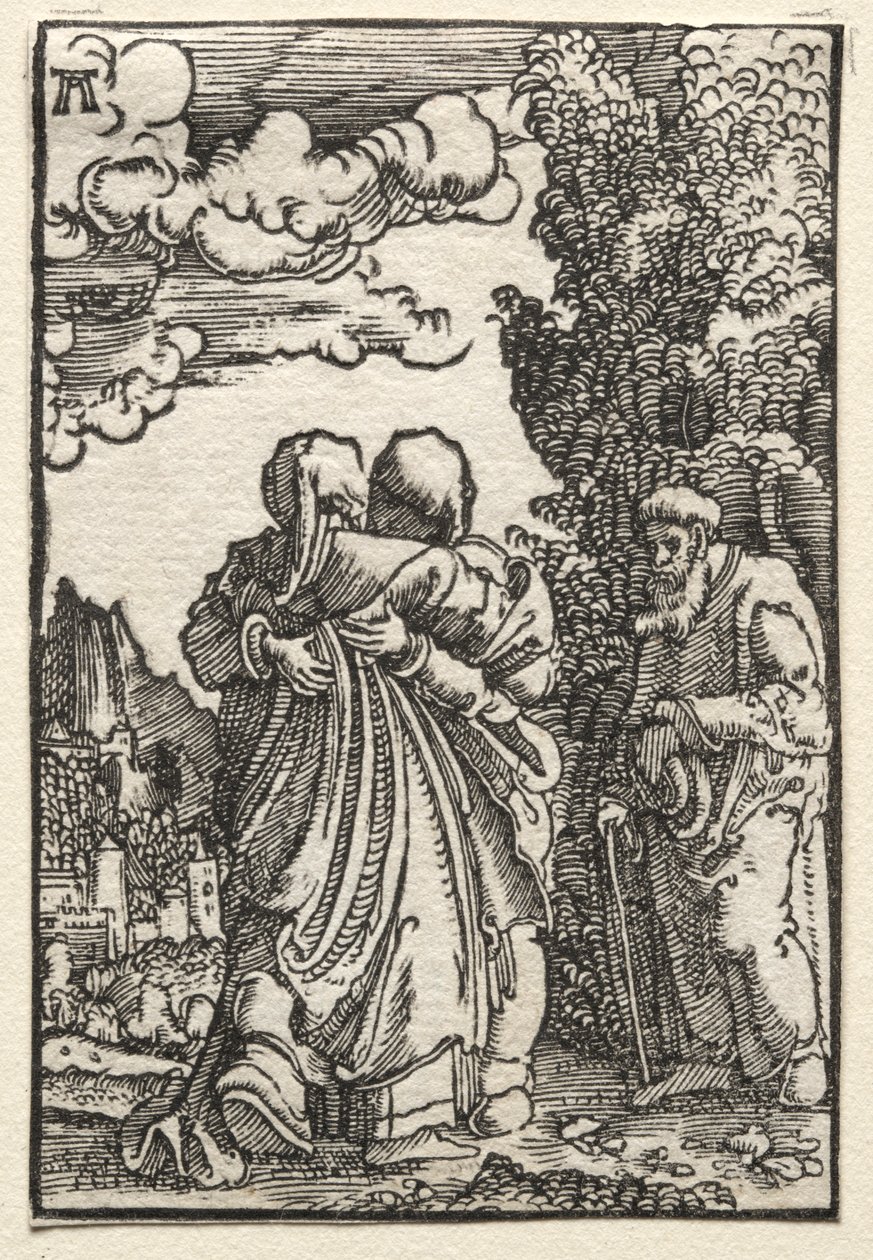 Pád a vykoupení člověka: Navštívení, c. 1515. od Albrecht Altdorfer