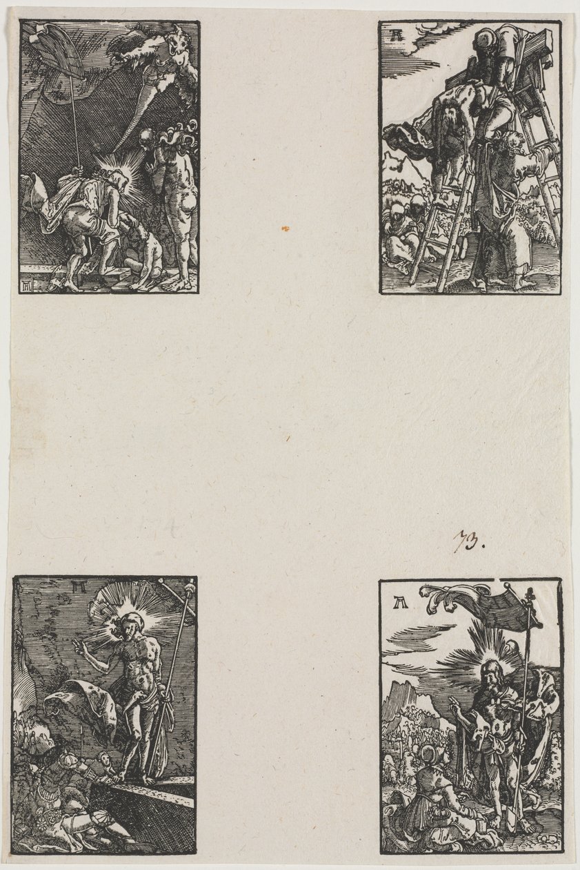 Pád a vykoupení člověka, c. 1515. od Albrecht Altdorfer