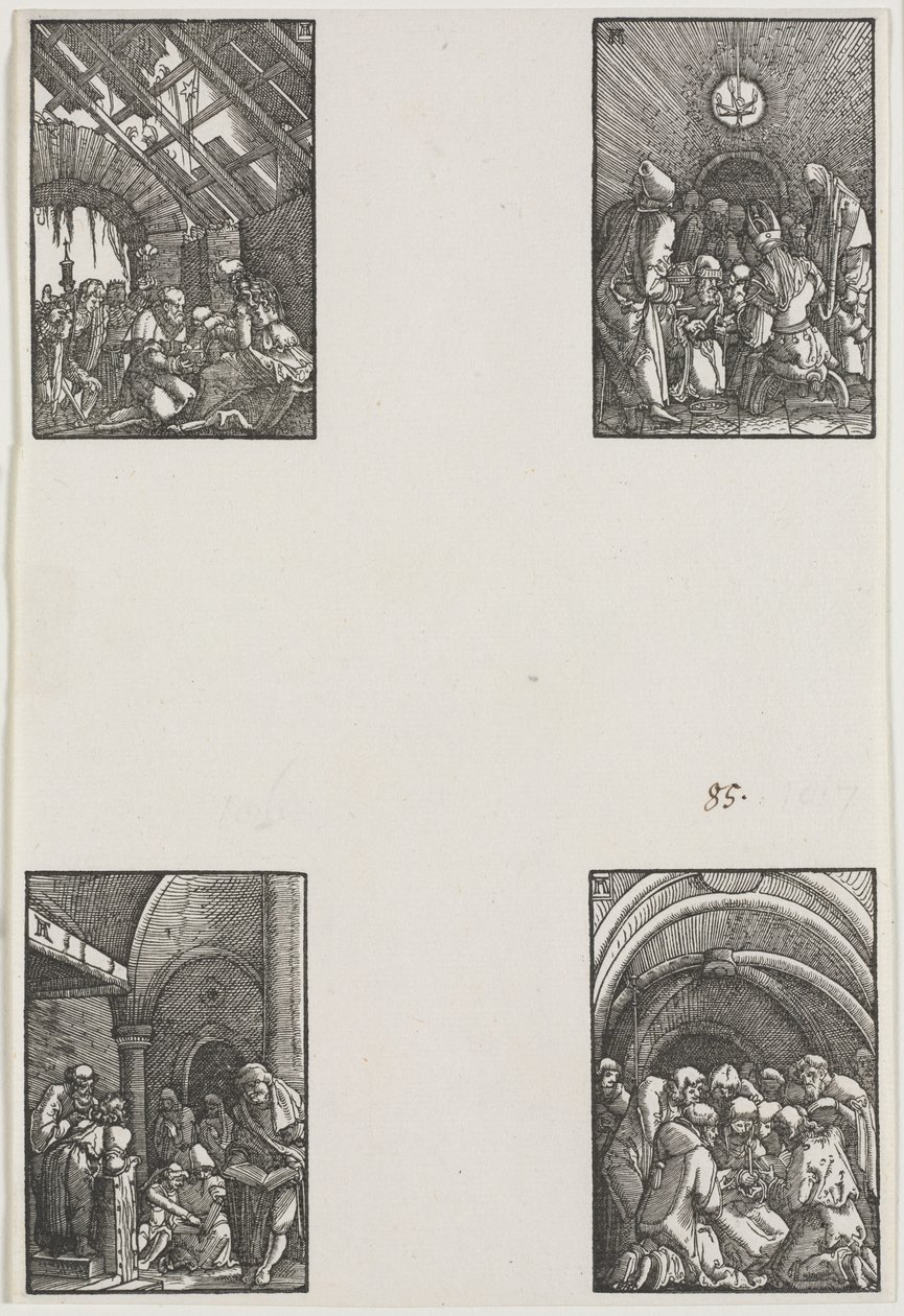 Pád a vykoupení člověka, c. 1515. od Albrecht Altdorfer