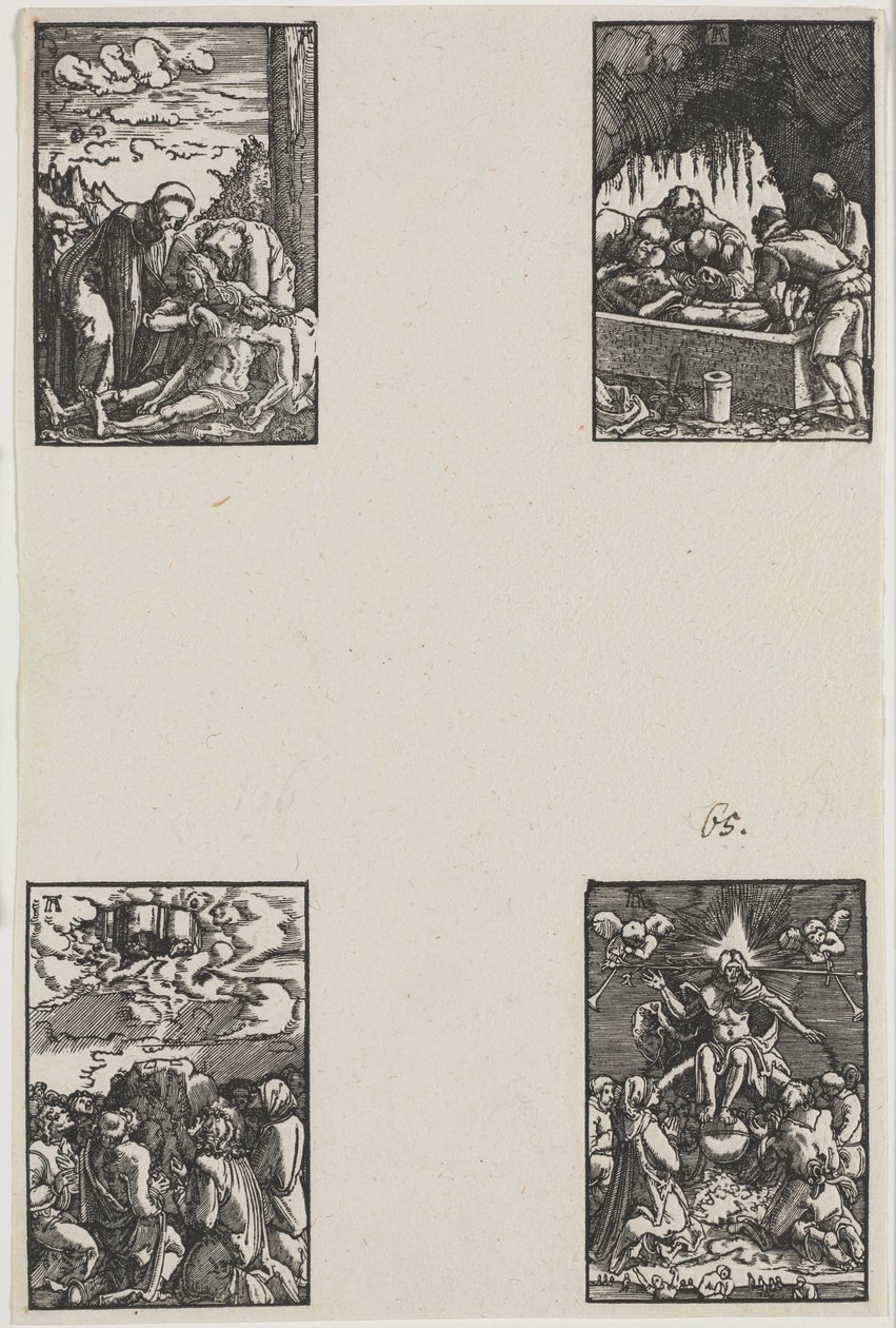 Pád a vykoupení člověka, c. 1515. od Albrecht Altdorfer