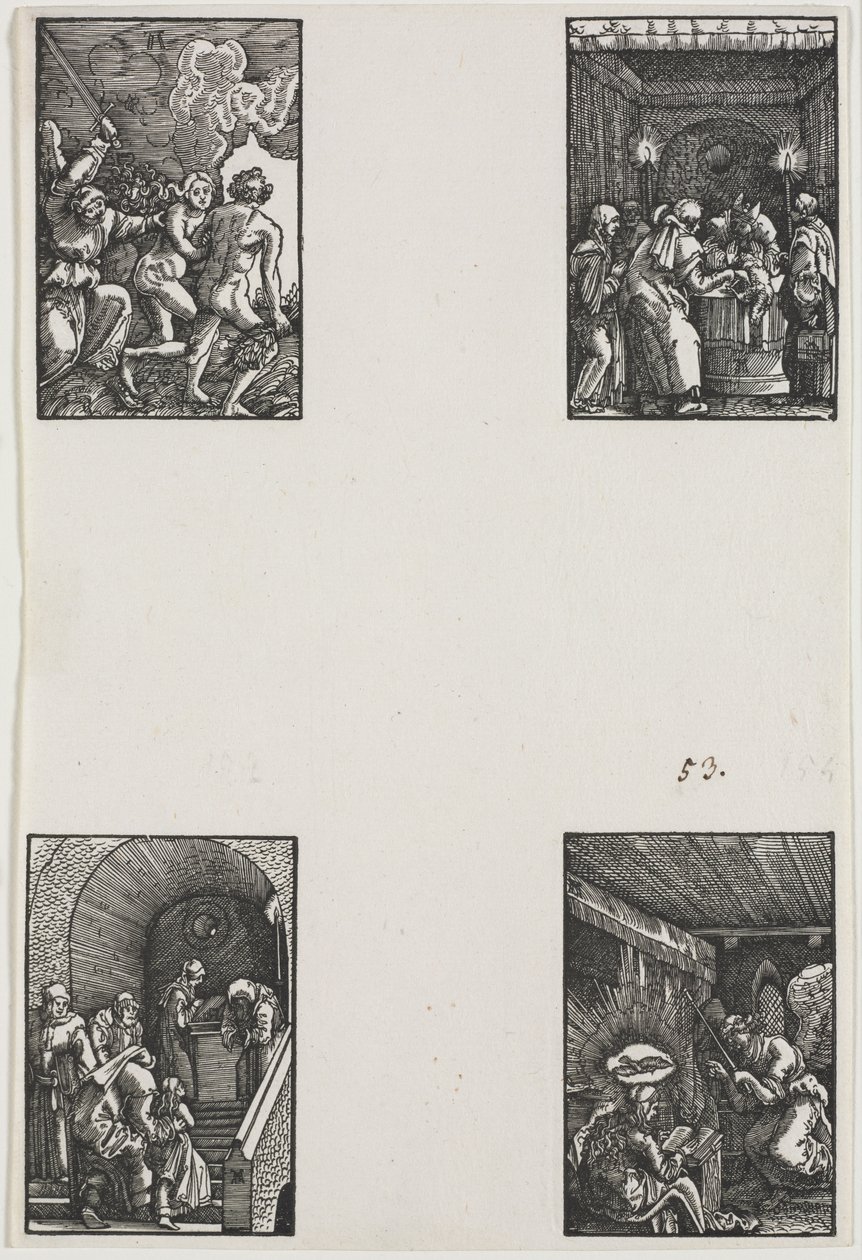 Pád a vykoupení člověka, c. 1515. od Albrecht Altdorfer