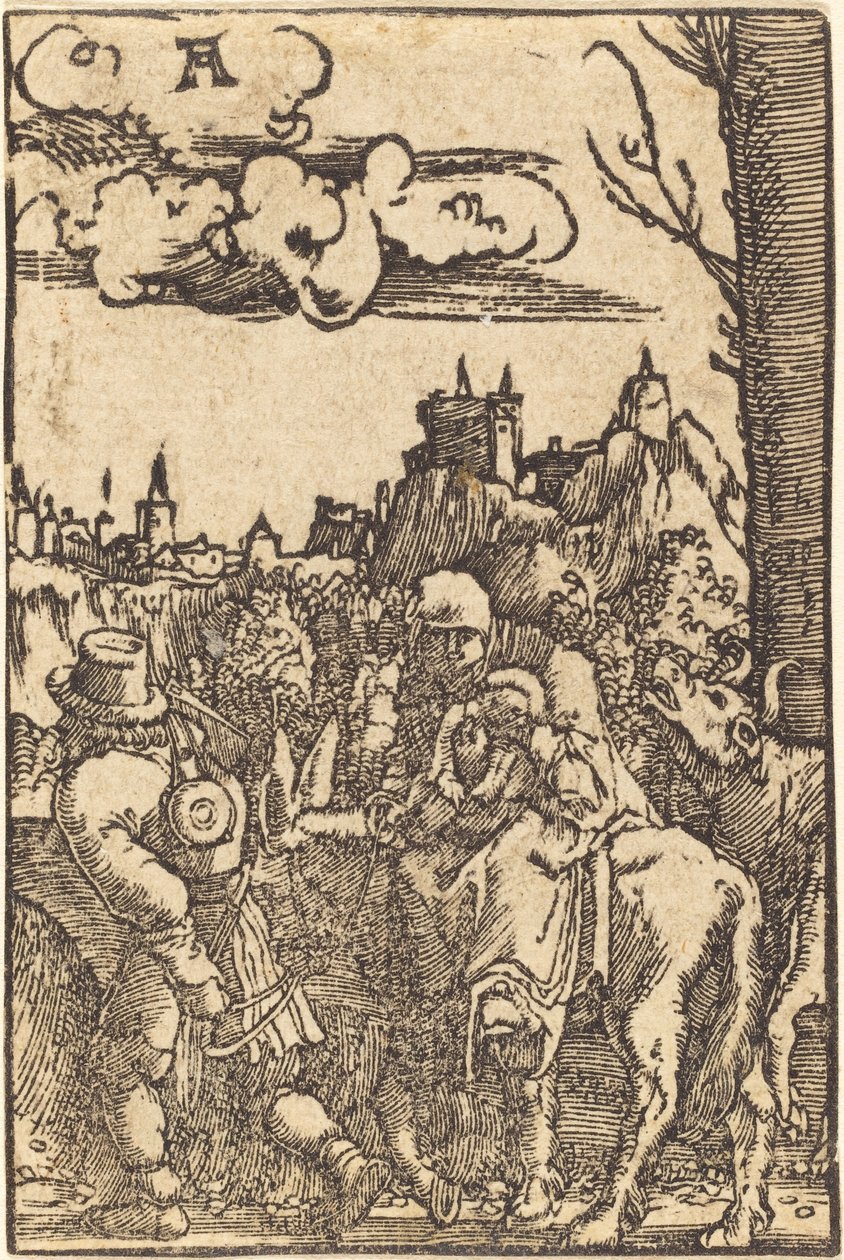 Útěk do Egypta od Albrecht Altdorfer