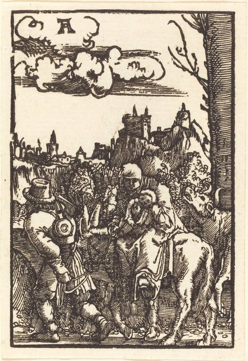 Útěk do Egypta od Albrecht Altdorfer