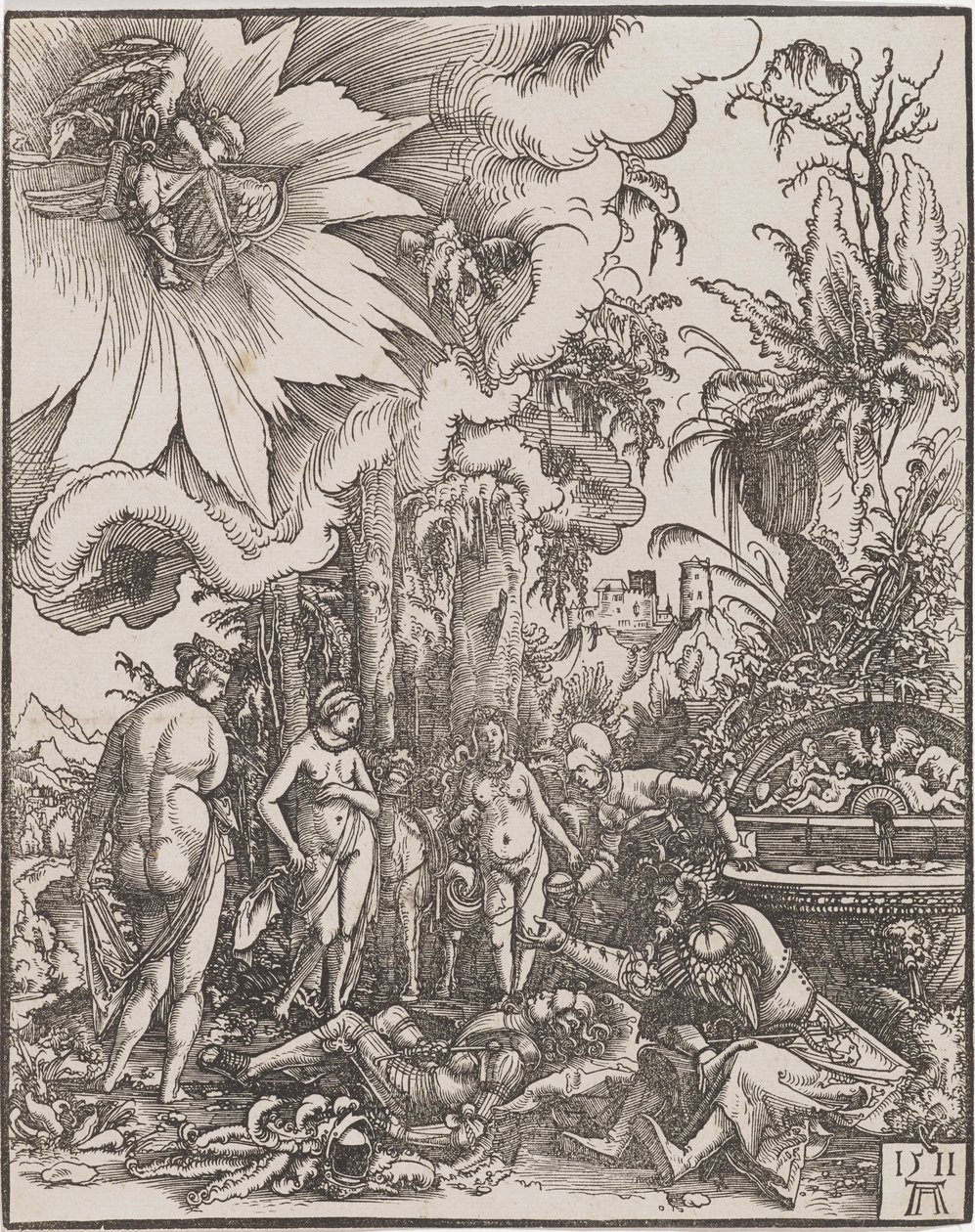 Soud v Paříži, 1511. od Albrecht Altdorfer