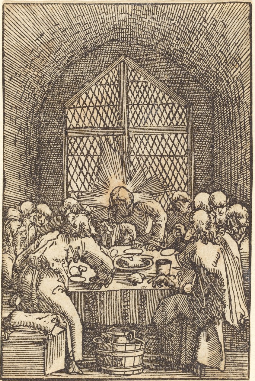 Poslední večeře od Albrecht Altdorfer