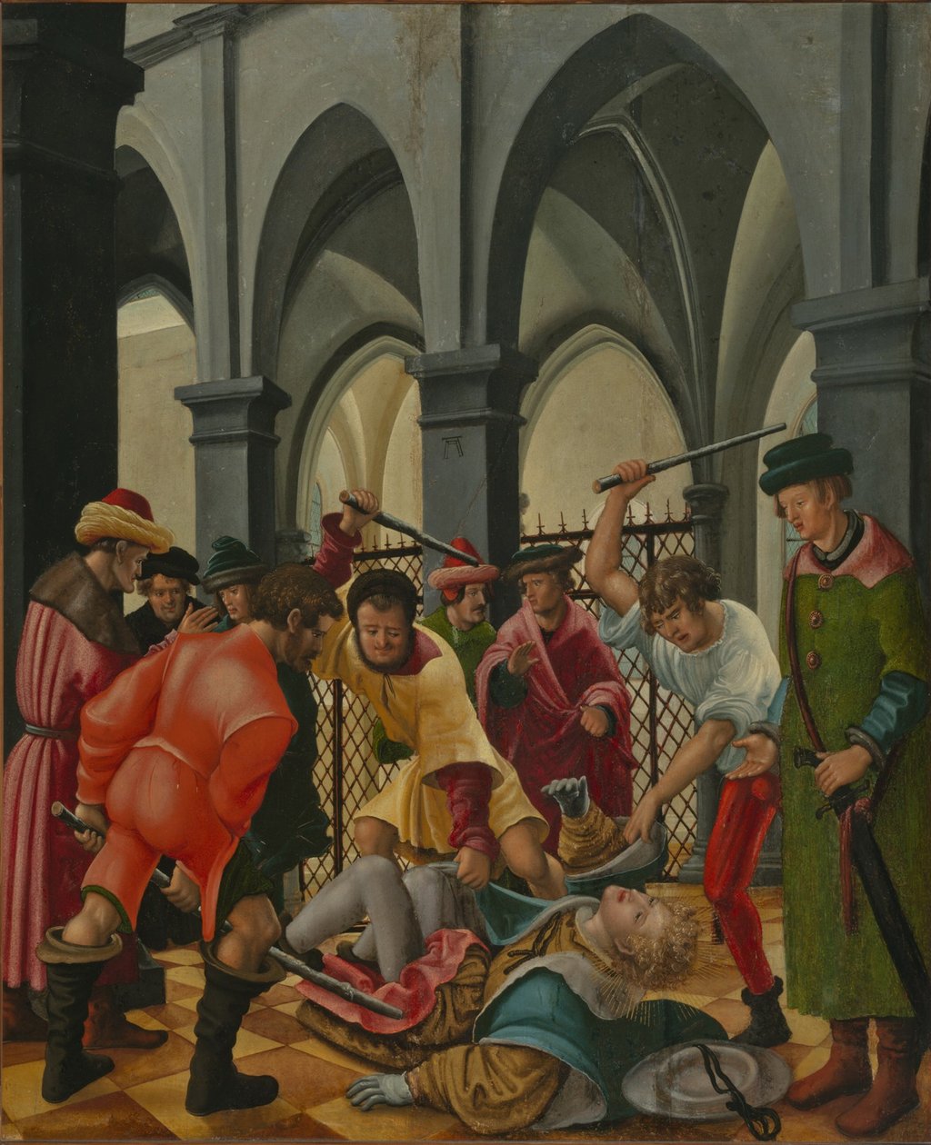 Umučení svatého Floriána, cca 1516-1520. od Albrecht Altdorfer