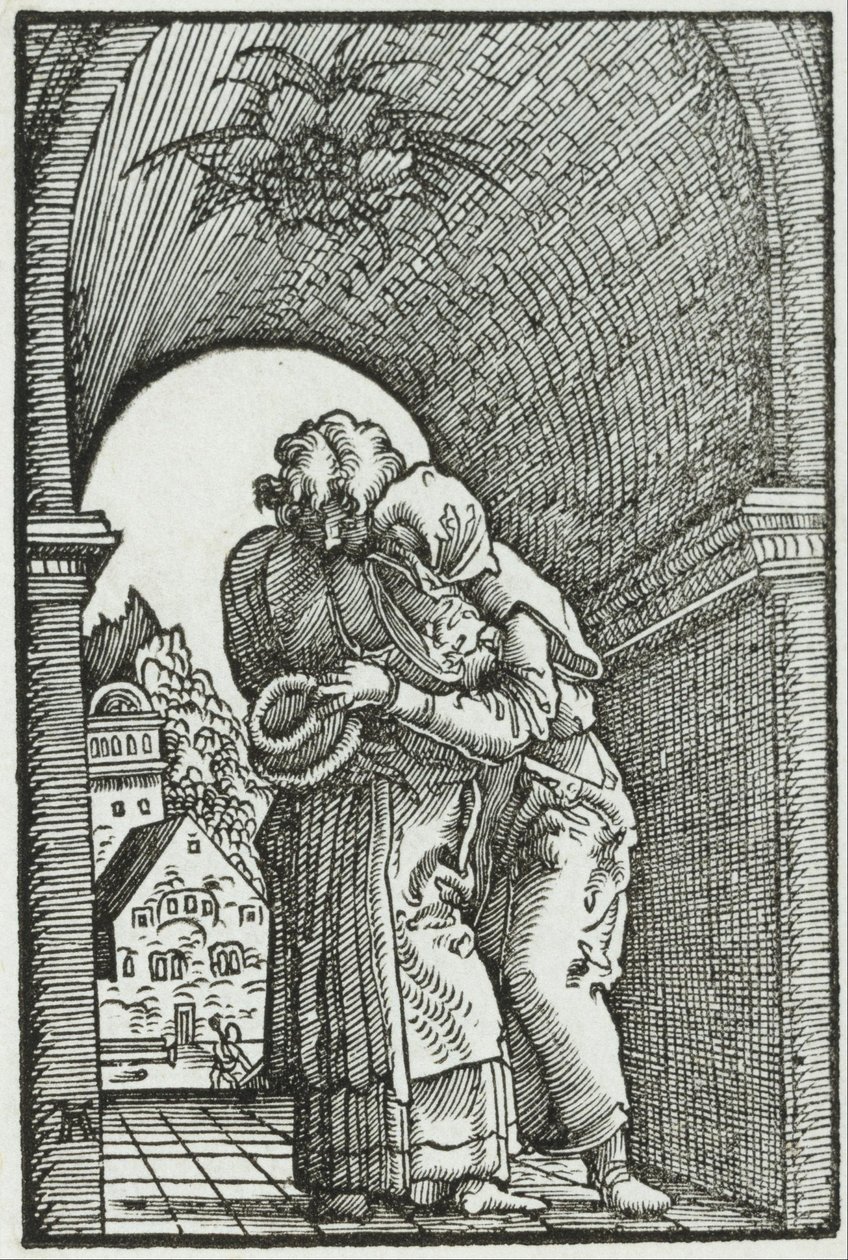 Setkání Joachima a Anny od Albrecht Altdorfer