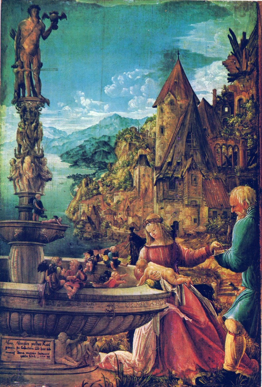 Zbytek na téma Útěk do Egypta od Albrecht Altdorfer