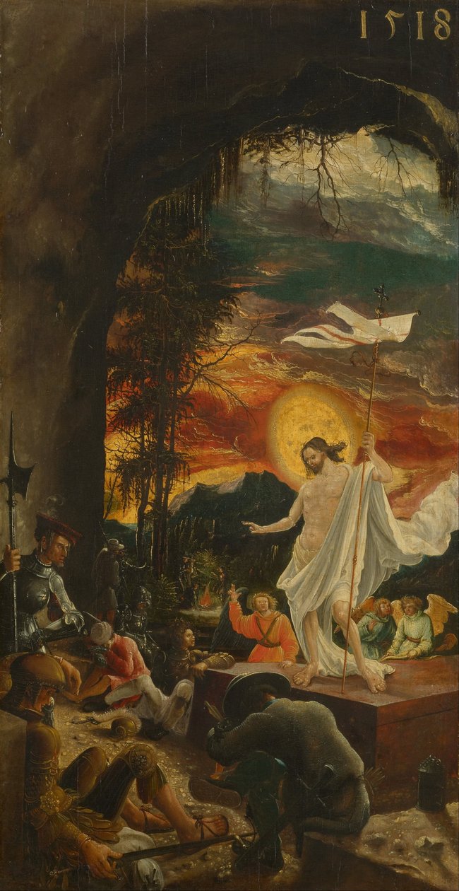 Kristovo vzkříšení od Albrecht Altdorfer