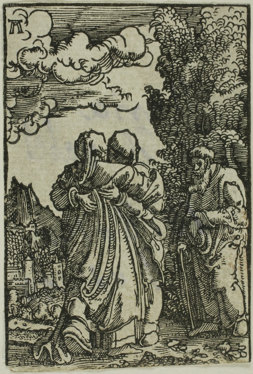 Navštívení z Pádu a vykoupení člověka od Albrecht Altdorfer