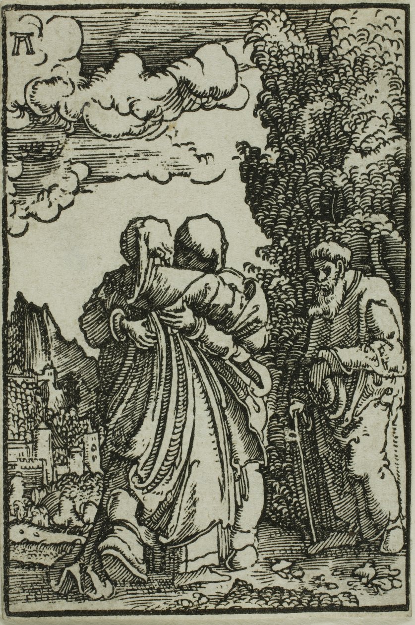 Navštívení z Pádu a vykoupení člověka od Albrecht Altdorfer