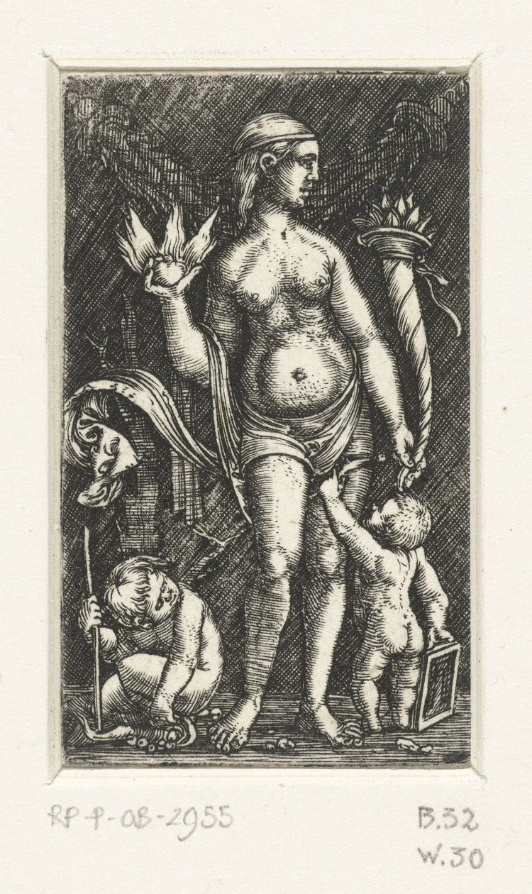Venuše se dvěma putti od Albrecht Altdorfer