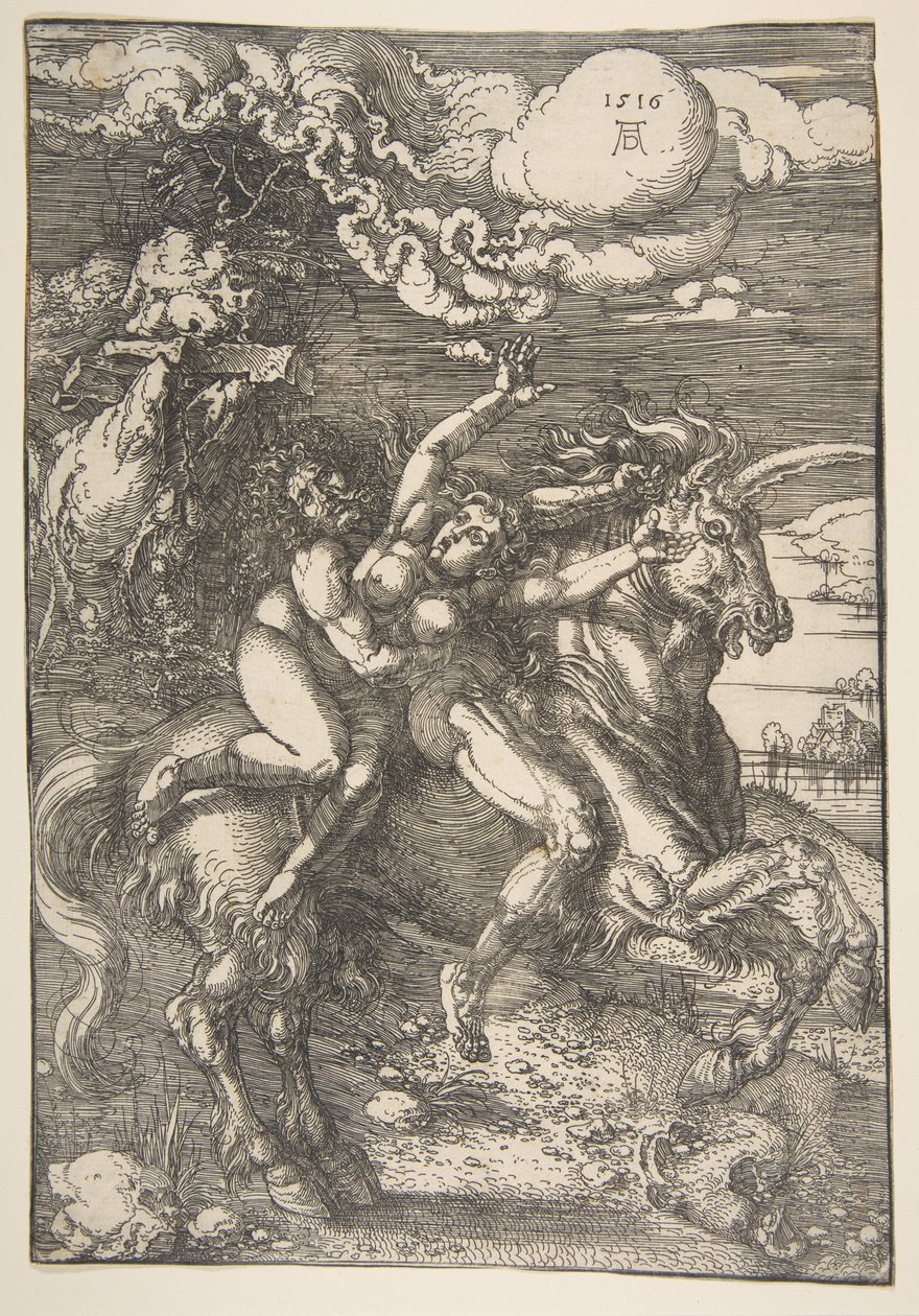Únos Proserpiny od Albrecht Dürer