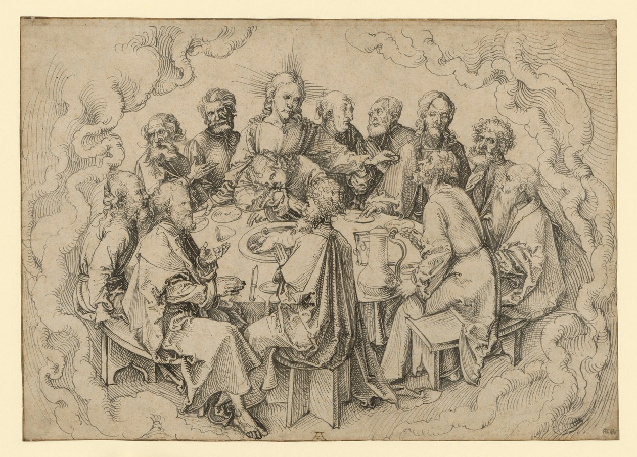 Poslední večeře od Albrecht Dürer