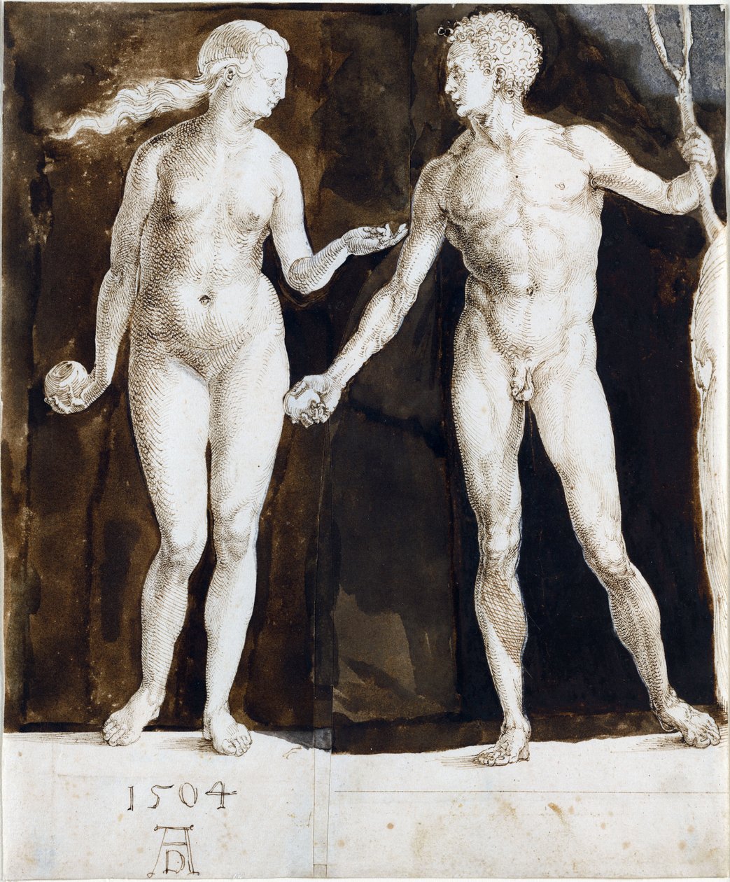 Adam a Eva od Albrecht Dürer