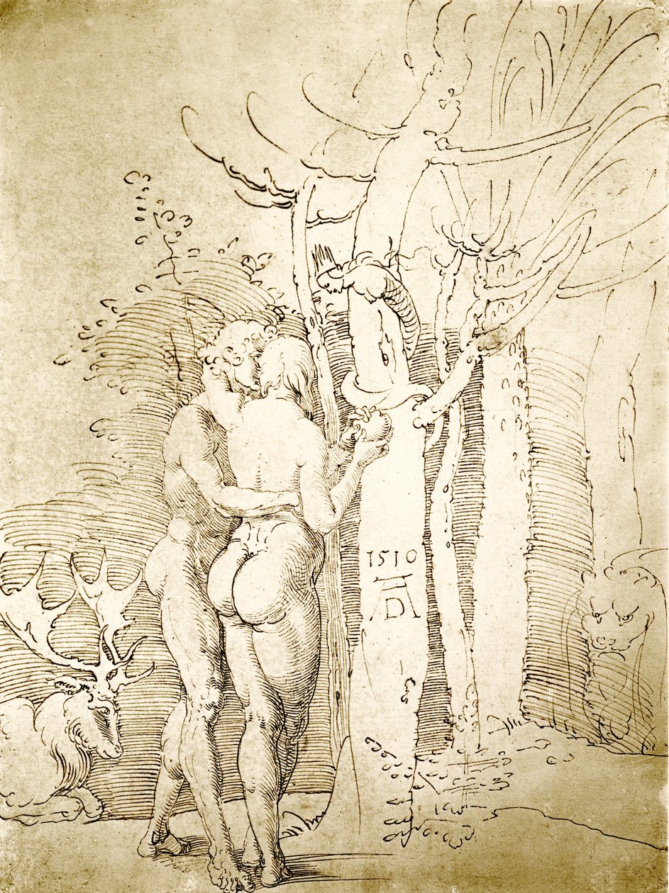 Adam a Eva od Albrecht Dürer