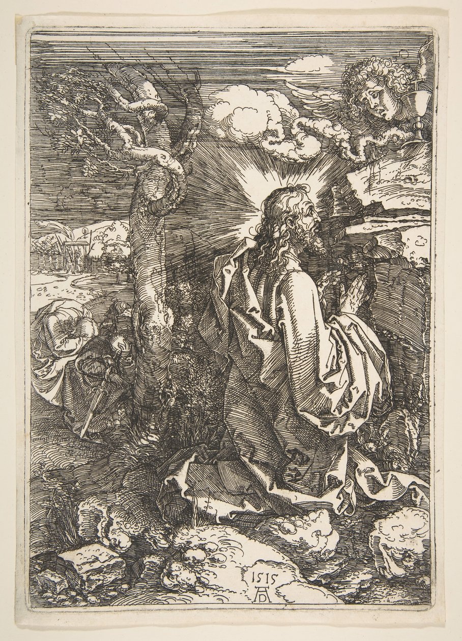 Agónie v zahradě, 1515. od Albrecht Dürer