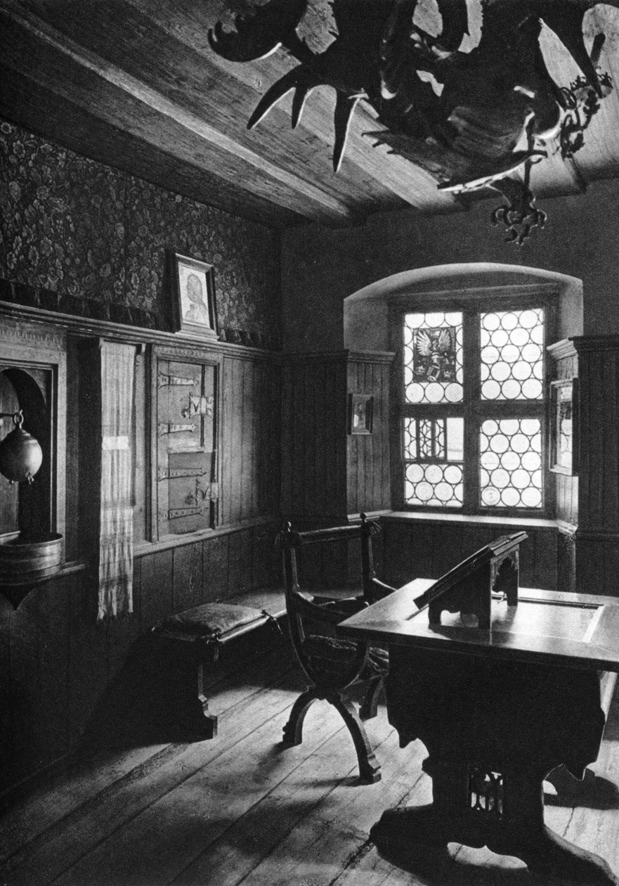 Pracovna Albrechta Dürerse, Norimberk, 1936 od Albrecht Dürer
