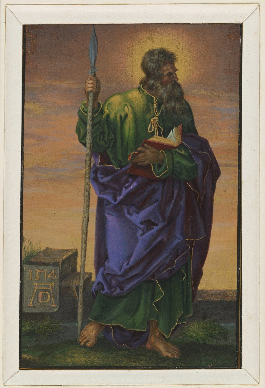 Apoštol Tomáš od Albrecht Dürer