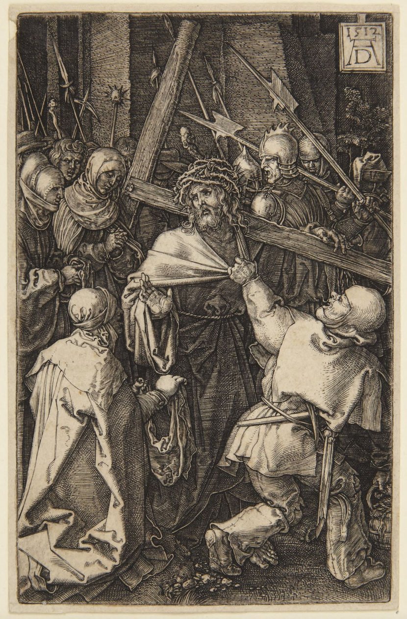 Nesení kříže (z Mědiryté pašije) od Albrecht Dürer