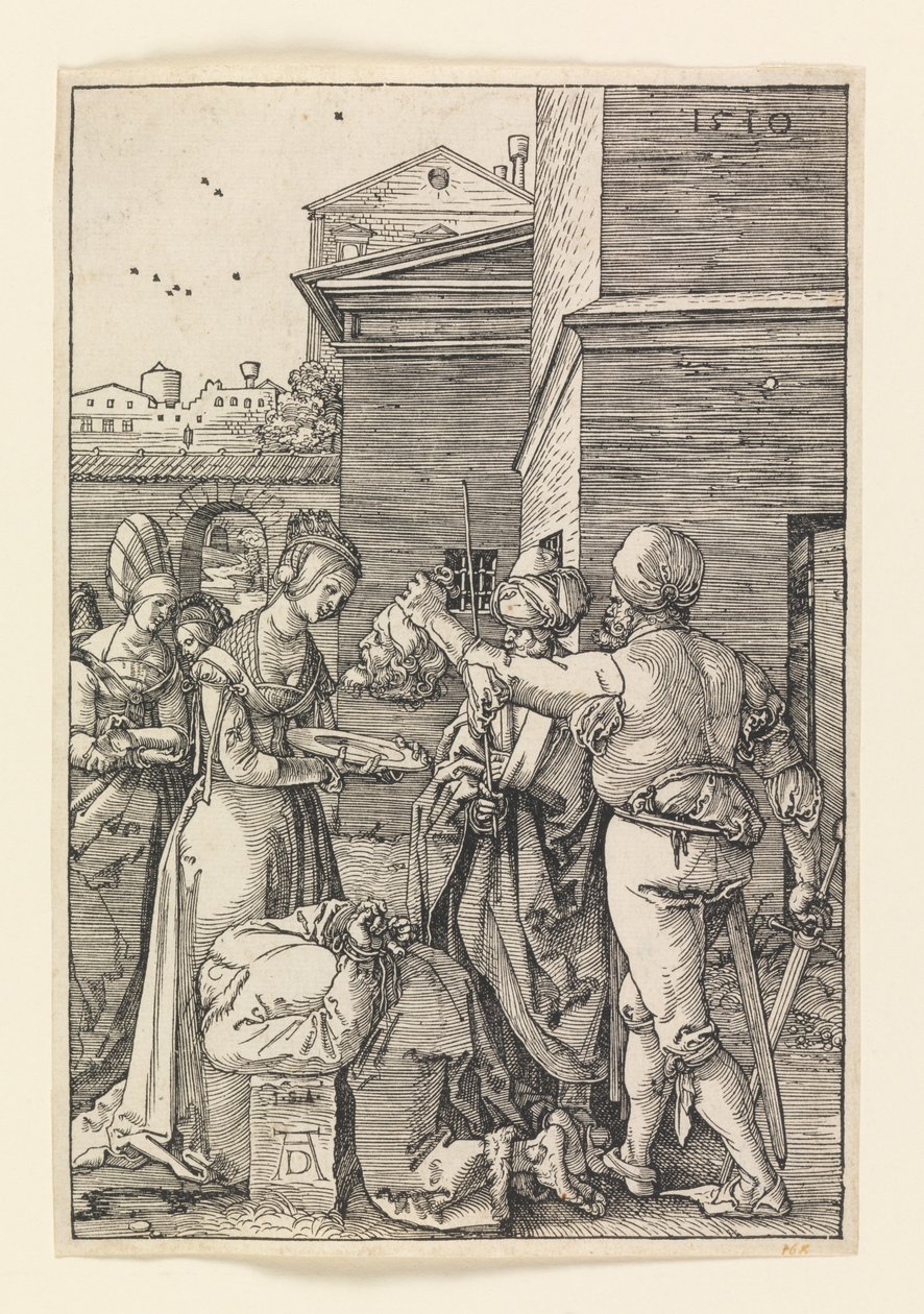 Stětí hlavy Jana Křtitele od Albrecht Dürer