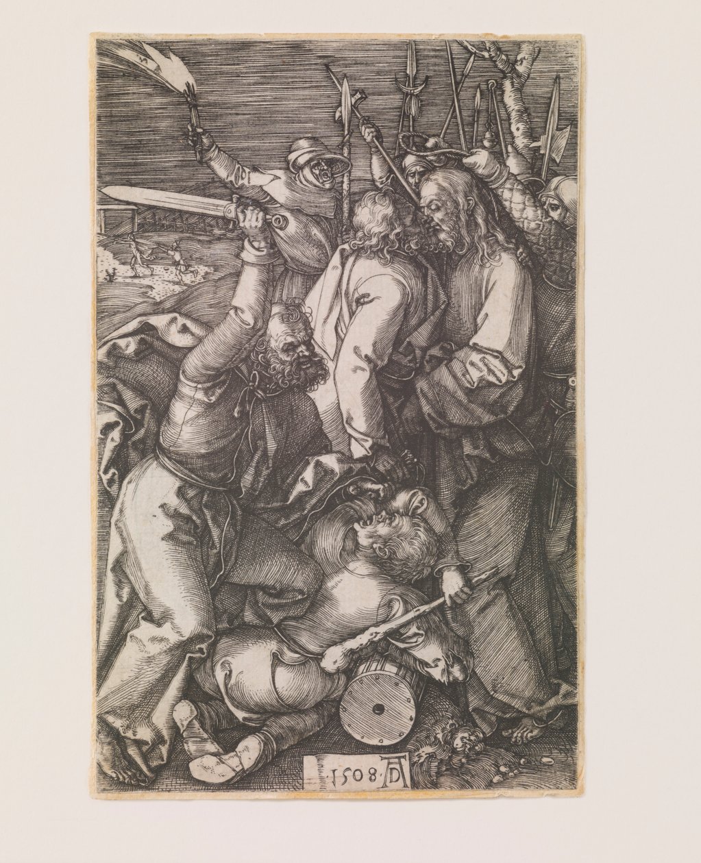 Zrada Krista, ze série „The Engraved Passion“ od Albrecht Dürer
