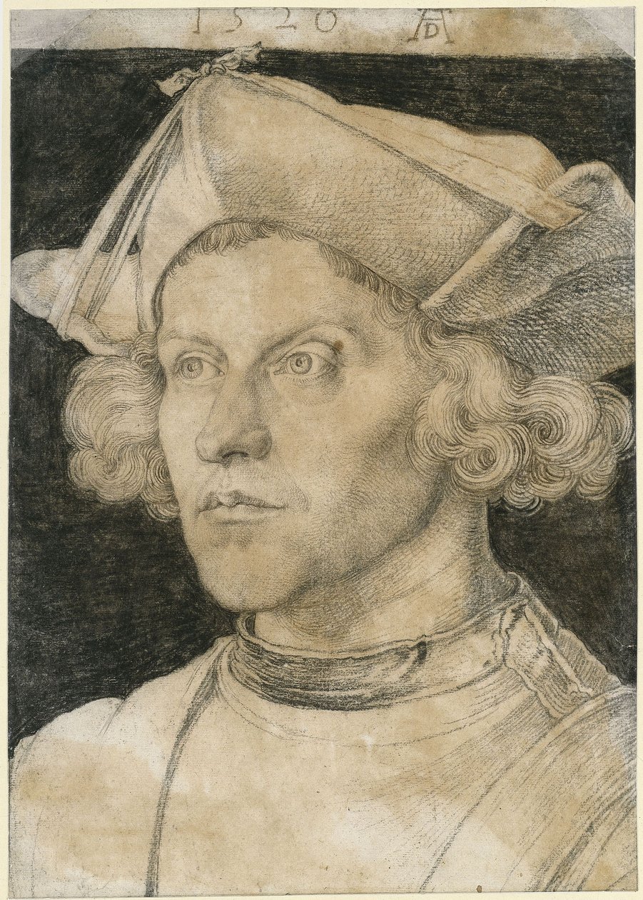 Portrét mladého muže od Albrecht Dürer