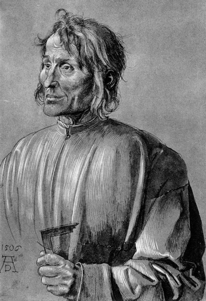 Stavební mistr Hieronymus z Augsburgu, 1506, 1936 od Albrecht Dürer