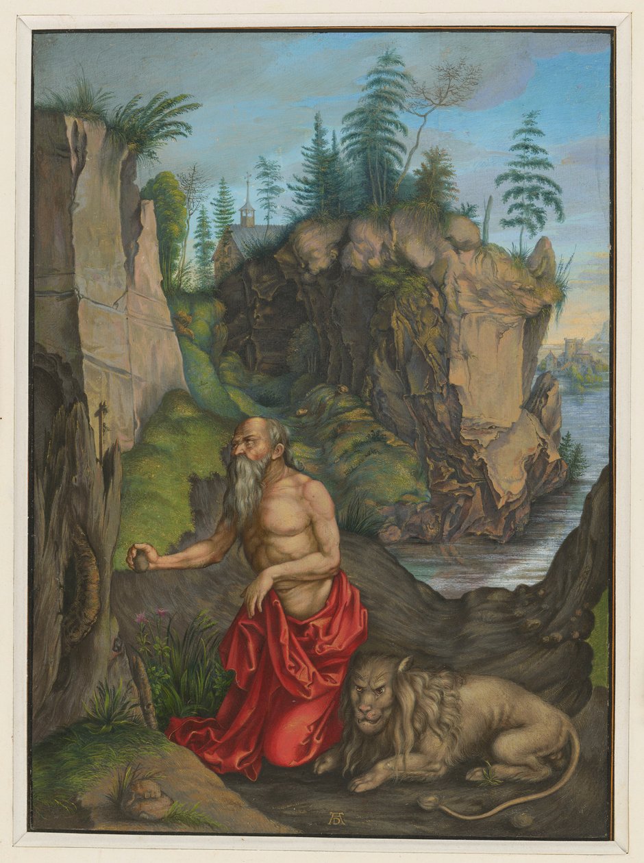 Pokání svatého Jeronýma od Albrecht Dürer