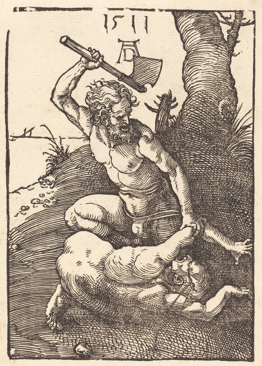 Kain zabíjí Ábela, 1511. od Albrecht Dürer