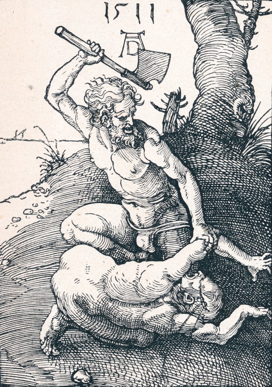 Kain zabíjel Abela, 1511 1906 od Albrecht Dürer