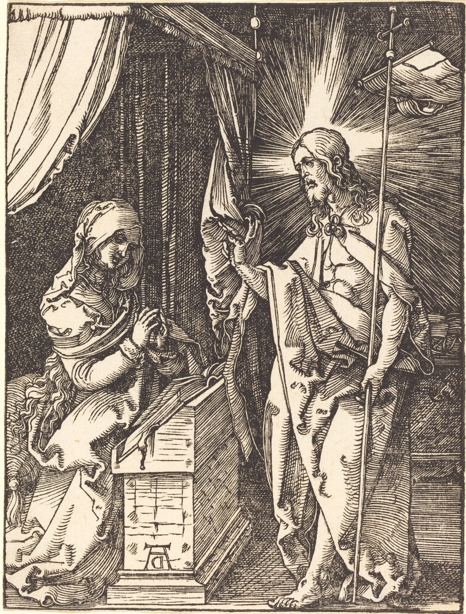 Kristus se zjevuje své matce od Albrecht Dürer